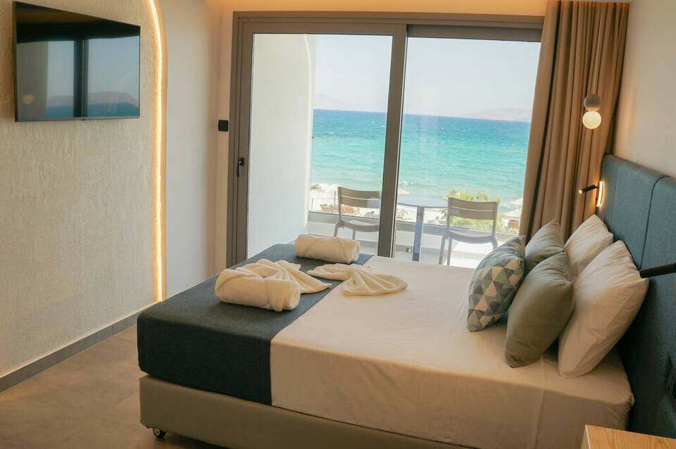 Seaside Beach Marmari Hotel 4